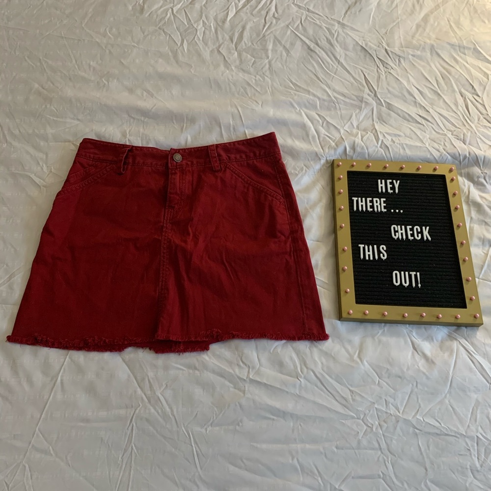 GAP Plain Jean Skirt